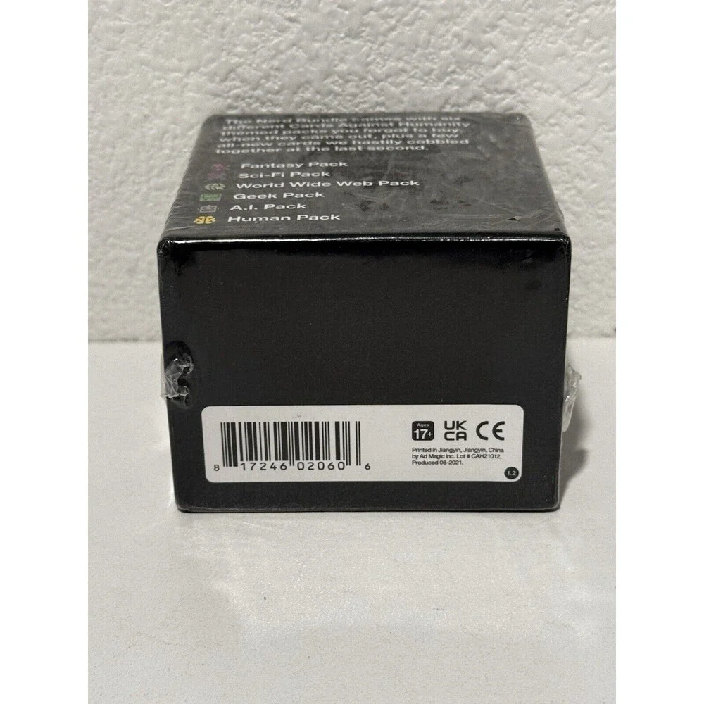 Cards Against Humanity Nerd Bundle - 6 Themed Packs Plus Bonus NEW SEALED